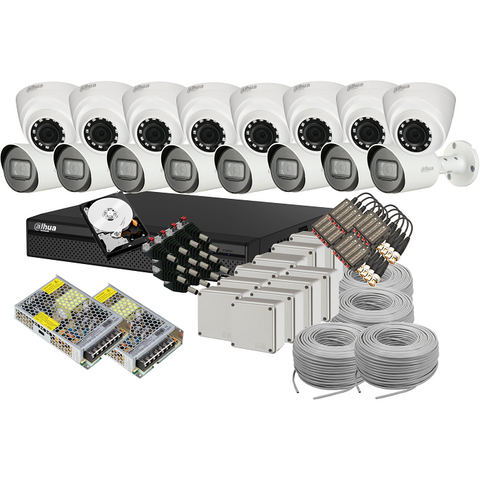 Dahua Kit 16 CHANNEL Full DIY CCTV Kit 1080P (HDCVI)